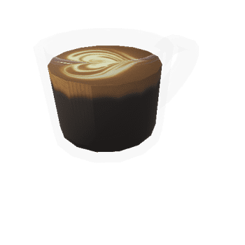 Cup Coffee Espresso Filled Latte 01 1